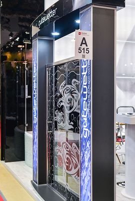 Экспозиция GuteWetter на выставке MosBuild 2017 в Экспоцентре