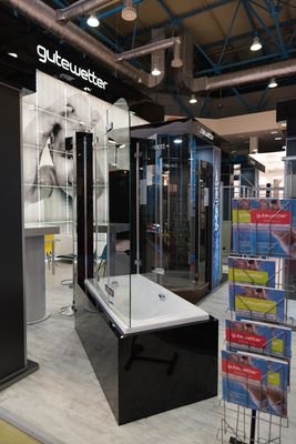 Экспозиция GuteWetter на выставке строительных и отделочных материалов WorldBuild Moscow/MosBuild 2018 в Экспоцентре