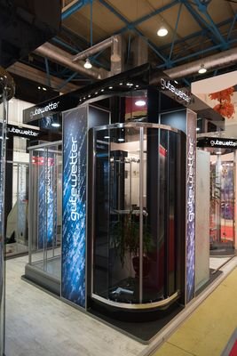 Экспозиция GuteWetter на выставке строительных и отделочных материалов WorldBuild Moscow/MosBuild 2018 в Экспоцентре