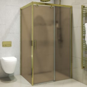 SLIDE SQUARE GK-863A золотой металлик стекло бронзовое матовое