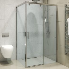 SLIDE SQUARE GK-863A хром блестящий стекло выбеленное