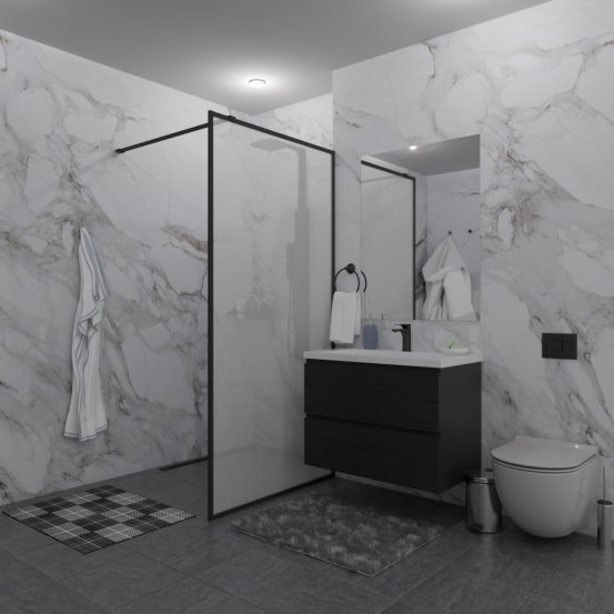 Душевая перегородка SHOWER GLASS GK-24-8мм