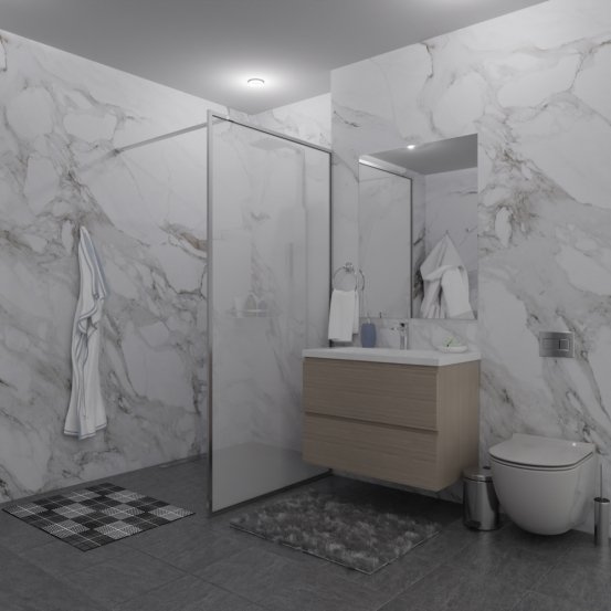 Душевая перегородка SHOWER GLASS GK-24-8мм