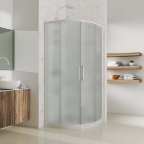 KÜBELE DE018R белый матовый стекло матовое