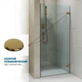 Инфографика 4 LUX DOOR GK-001 золотой гальванический стекло бесцветное толщина 0_6 правое открывание двери