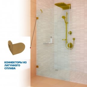 Инфографика 3 LUX DOOR GK-001N золотой металлик стекло бесцветное толщина 8_0