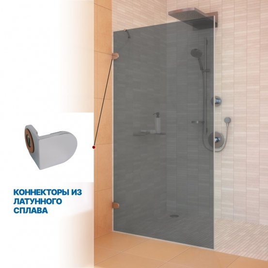 Инфографика 3 LUX DOOR GK-001N хром блестящий стекло графитовое толщина 6_0