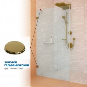 Инфографика 4 LUX DOOR GK-001N золотой гальванический стекло выбеленное толщина 8_0