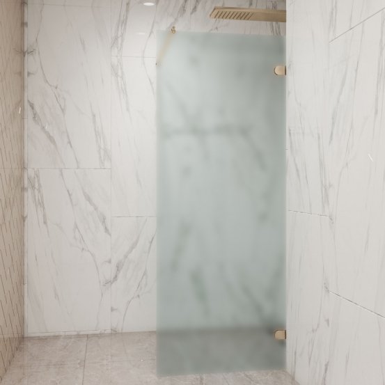 LUX DOOR GK-001NITL-2522 бронзовый стекло матовое