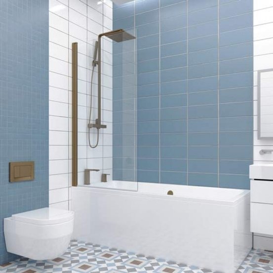 LUX PEARL GV-601ASQ бронзовый стекло выбеленное