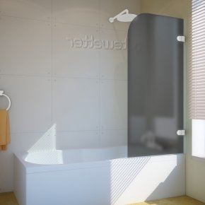 Шторка на ванну LUX PEARL GV-001