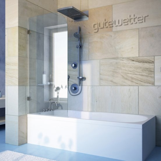 LUX PEARL GV-001A хром блестящий стекло выбеленное