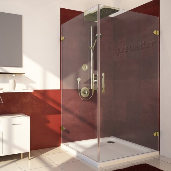LUX SQUARE GK-002-CH02 золотой металлик стекло выбеленное