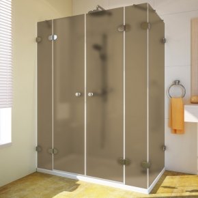 LUX RECTAN GK-005B хром блестящий стекло бронзовое матовое