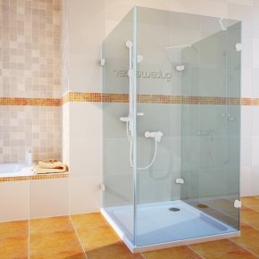Душевой уголок LUX SQUARE GK-003C-CH02