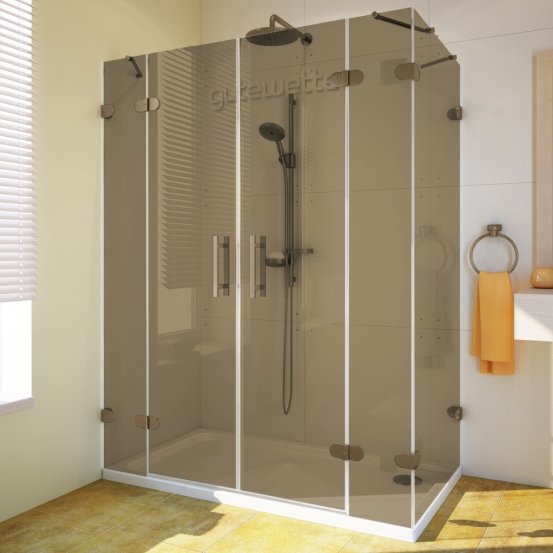 LUX RECTAN GK-005-CH02 бронзовый стекло бронзовое