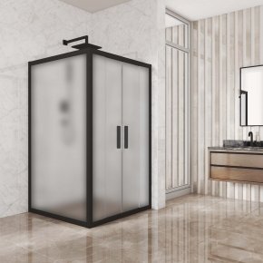 KÜBELE DE019S4 черный матовый стекло матовое