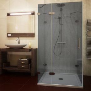 Душевой уголок LUX SQUARE GK-004A-CH02