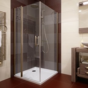 Душевой уголок LUX SQUARE GK-603-CH02