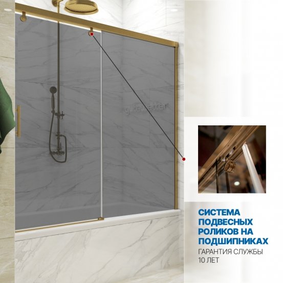 Инфографика 3 SLIDE PART GV-862 бронзовый стекло  графитовое