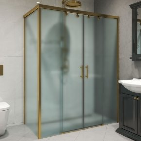 SLIDE RECTAN GK-865 бронзовый стекло матовое
