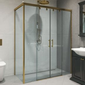 SLIDE RECTAN GK-865 бронзовый стекло выбеленное