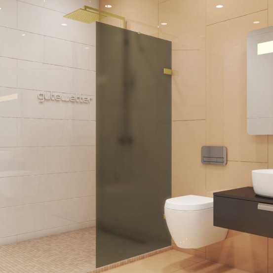 TREND DOOR GK-861NA золотой металлик стекло бронзовое матовое