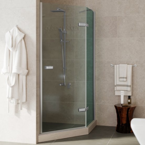 TREND DOOR GK-862AGP135ONE-03 хром матовый стекло бесцветное