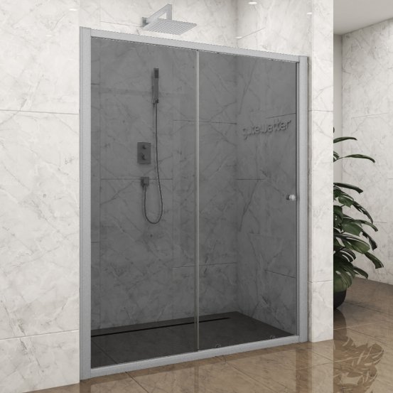 GUWER GK-662D хром матовый стекло графитовое