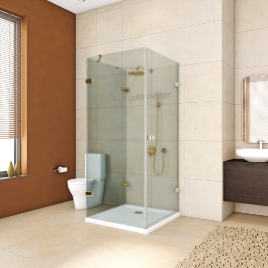 TREND SQUARE GK-863D золотой металлик стекло матовое