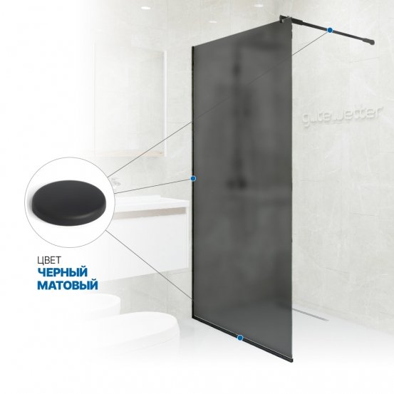 Инфографика 4 GLASS LINE GK-010 черный матовый стекло графитовое матовое