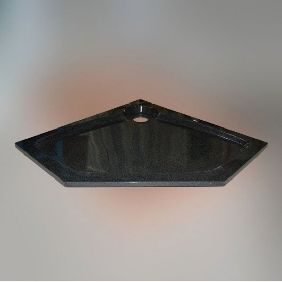 Поддон для душа GW Deluxe 90x90x2 P-Black