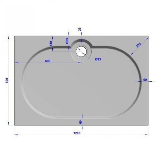 GW Deluxe 120x80x2 Q-Grey #6