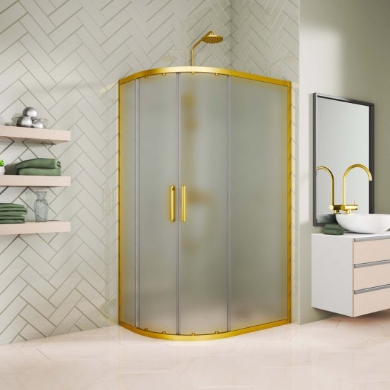 KÜBELE DE018RB бронзовый стекло матовое