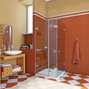 TREND RECTAN GK-863C хром матовый стекло матовое