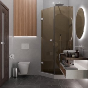 Дверь в душевую нишу TREND DOOR GK-862BGP135