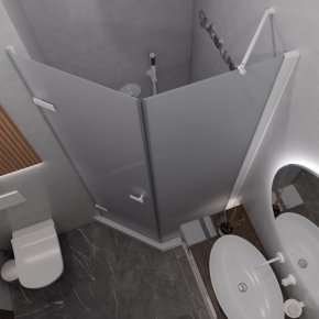 Дверь в душевую нишу TREND DOOR GK-862BGP135