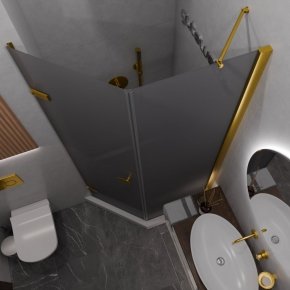 Дверь в душевую нишу TREND DOOR GK-862BGP135