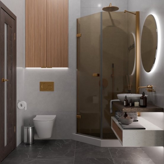 TREND DOOR GK-862BGP135 бронзовый стекло бронзовое #4