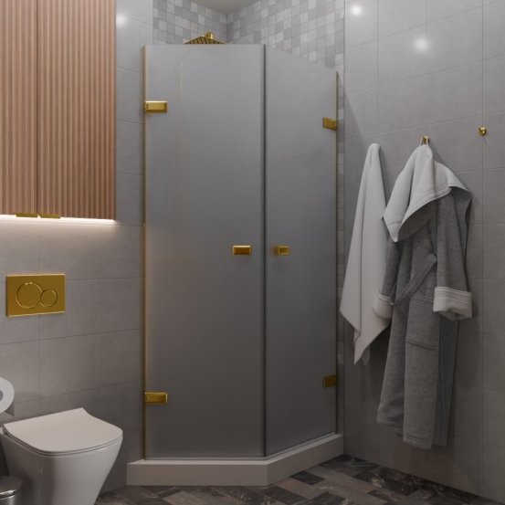 TREND DOOR GK-862G135C золотой гальванический стекло матовое #1