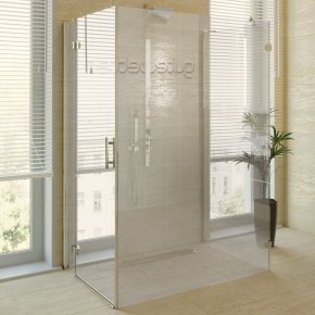 Душевой уголок LUX RECTAN GK-104CP-CH02