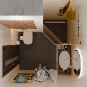 Дверь в душевую нишу TREND DOOR GK-862AG135ONE-01