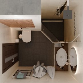 Дверь в душевую нишу TREND DOOR GK-862AG135ONE-01