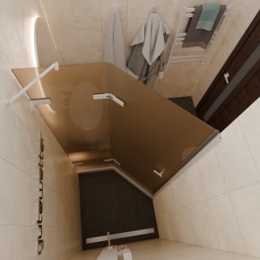 Дверь в душевую нишу TREND DOOR GK-862AG135ONE-01