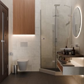 TREND DOOR GK-862AG135ONE-01 белый матовый стекло выбеленное #4